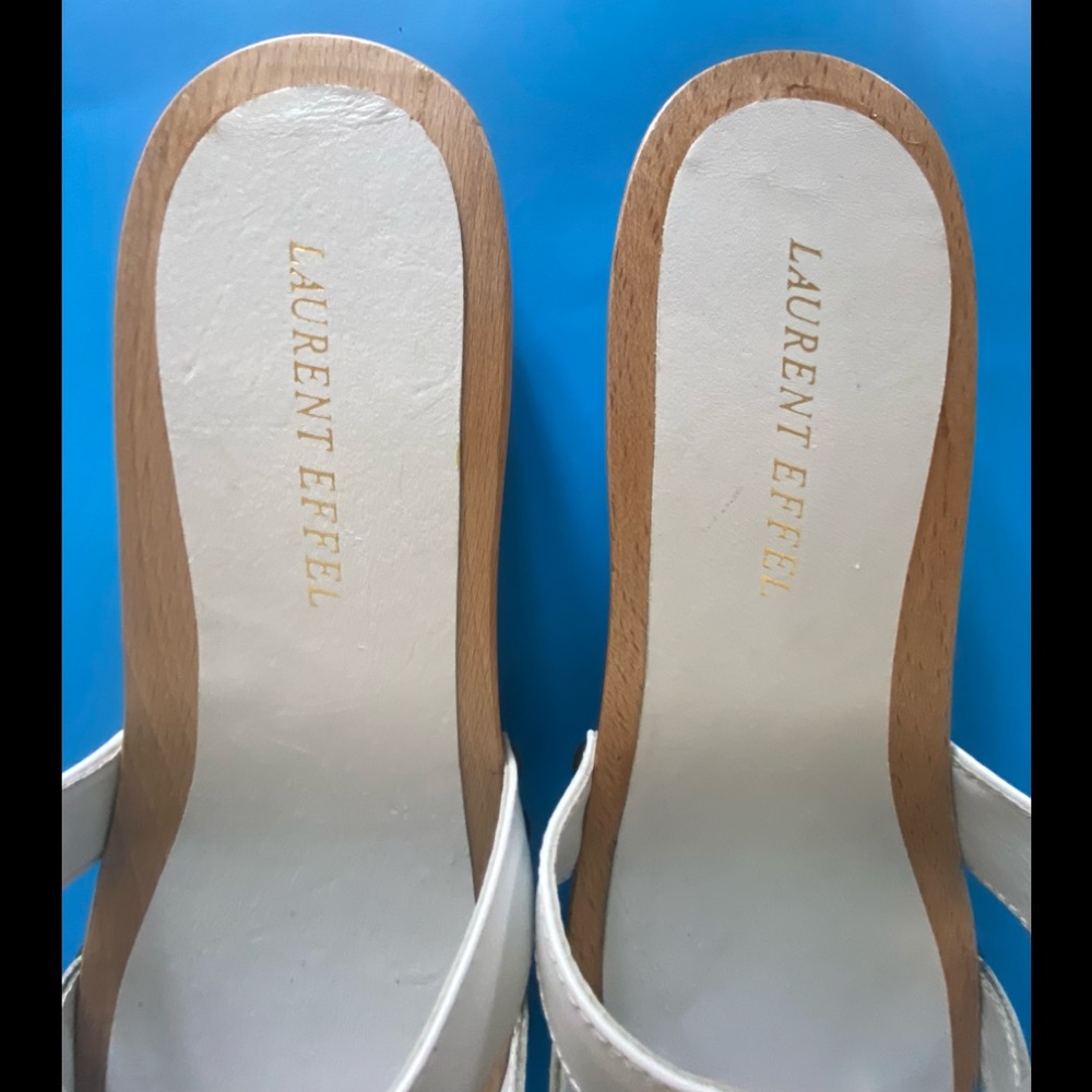 White Women's Sandals - Picture 8 of 11